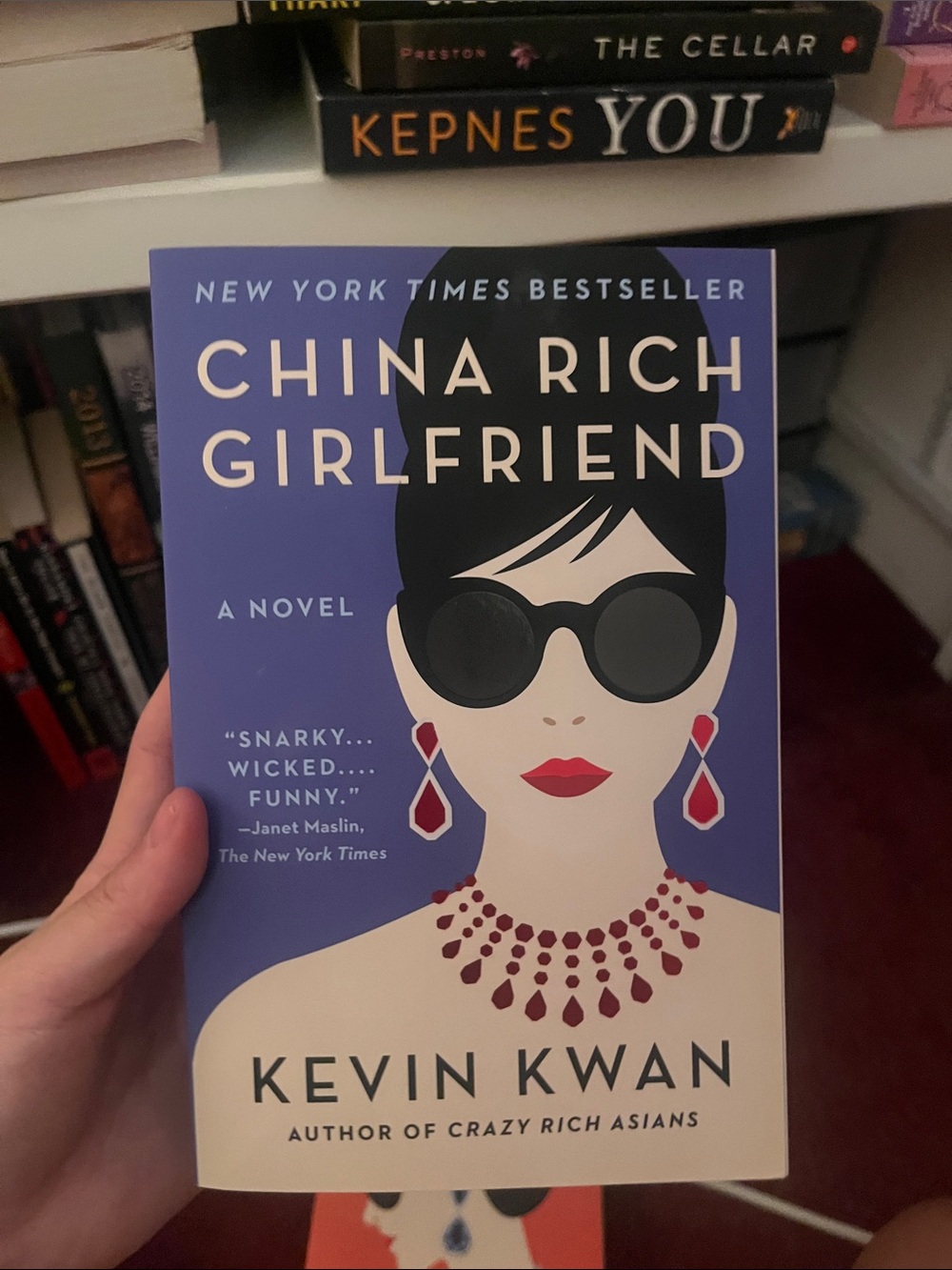China Rich Girlfriend by Kevin Kwan - Purple Cover